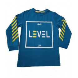 блузка Level в синьо-37148