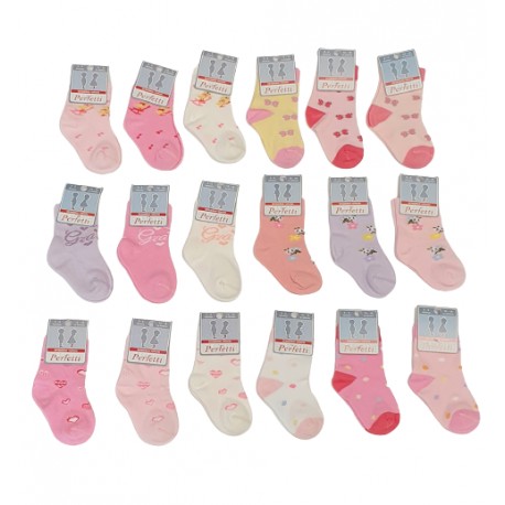 безшевни цветни чорапки момиче-35000