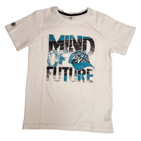 бяла тениска Mind Future-88030